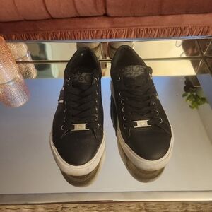 G By Guess Black And Grey Sneakers